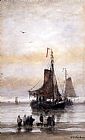 Hendrik Willem Mesdag Canvas Paintings - The Arrival Of The Fleet